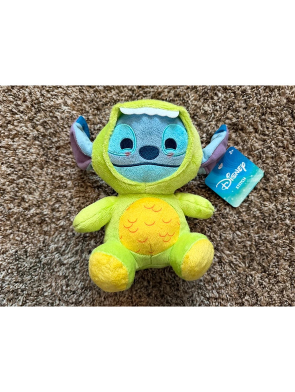 Disney stitch in costume Dino plush nwt